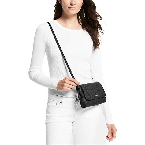 michael kors 35h8gttc6b|Medium Logo Convertible Crossbody Bag .